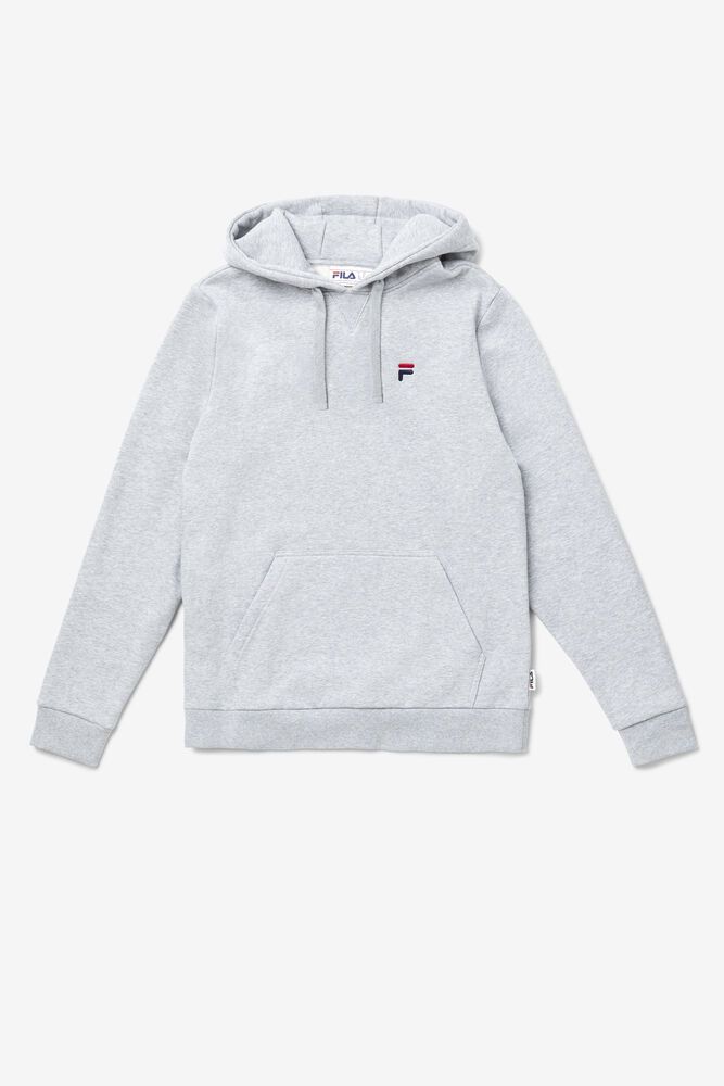 Fila Luka Hoodie Grey - Mens - 10546PGEI